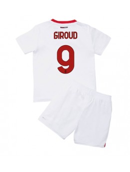 AC Milan Olivier Giroud #9 Auswärts Trikotsatz für Kinder 2022-23 Kurzarm (+ Kurze Hosen)